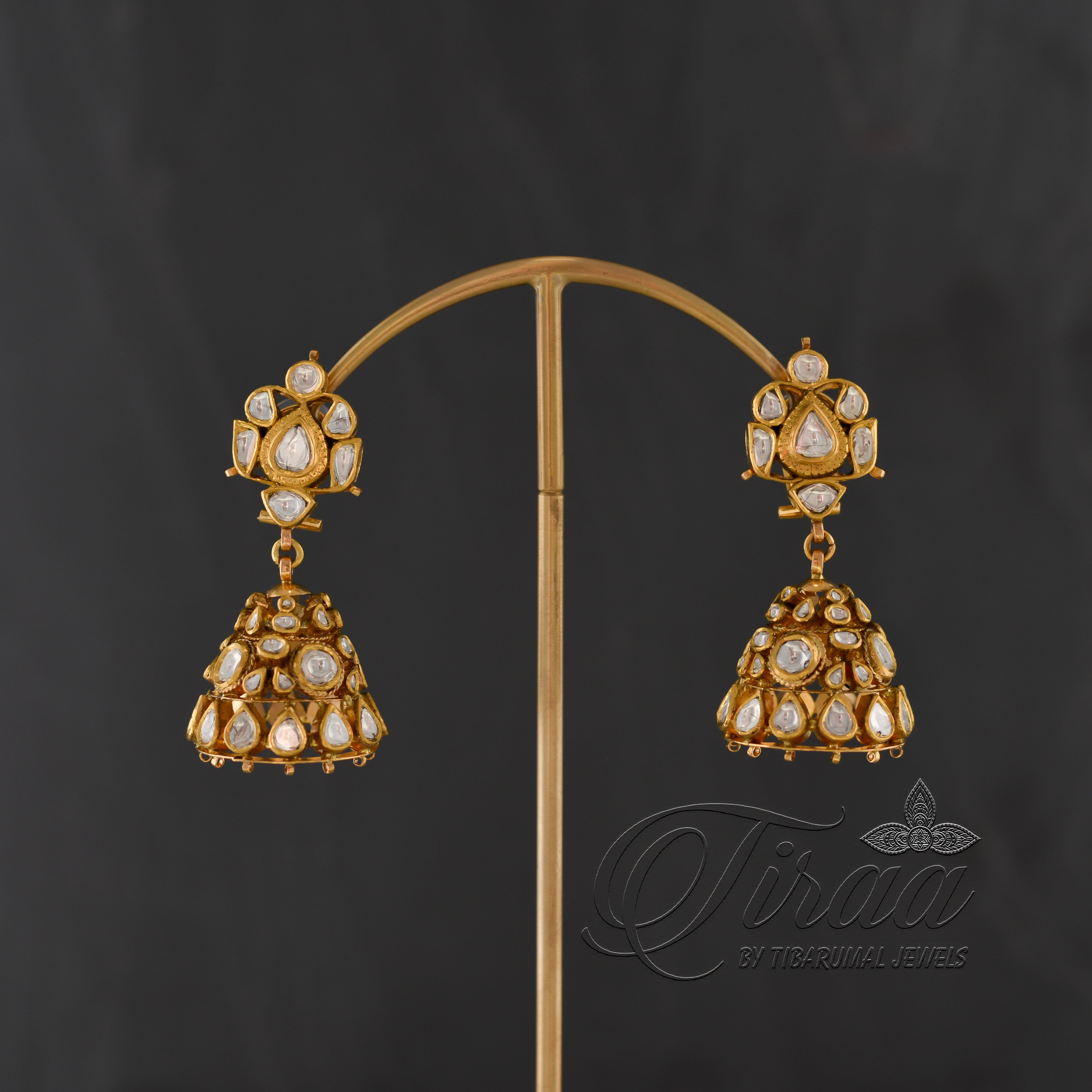Ear Tops | Tibarumal Jewels, Designer Jewellery by Pankaj Gupta