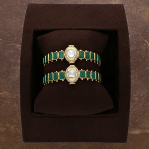 Emerald Bangles